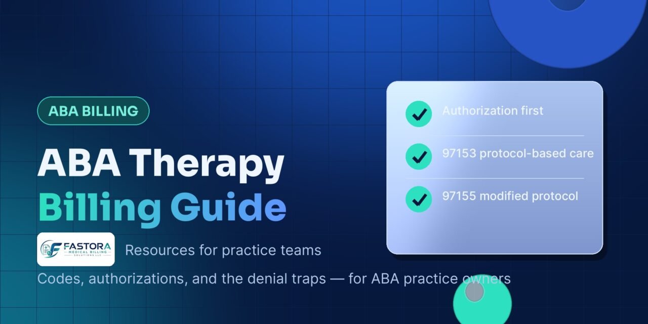 ABA Therapy Billing: How Codes, Authorizations, and Claims Work for ABA Practices