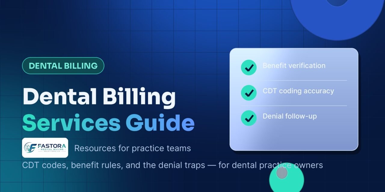 Dental Billing Services: A Guide for Dental Practices