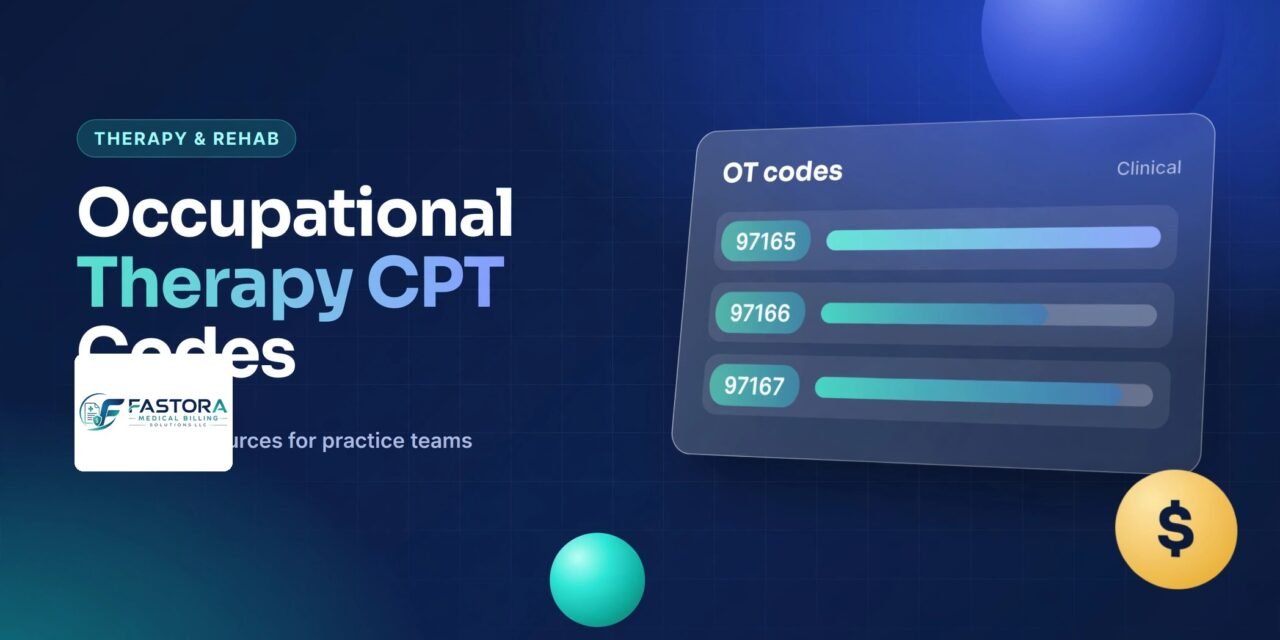 Occupational Therapy CPT Codes Guide