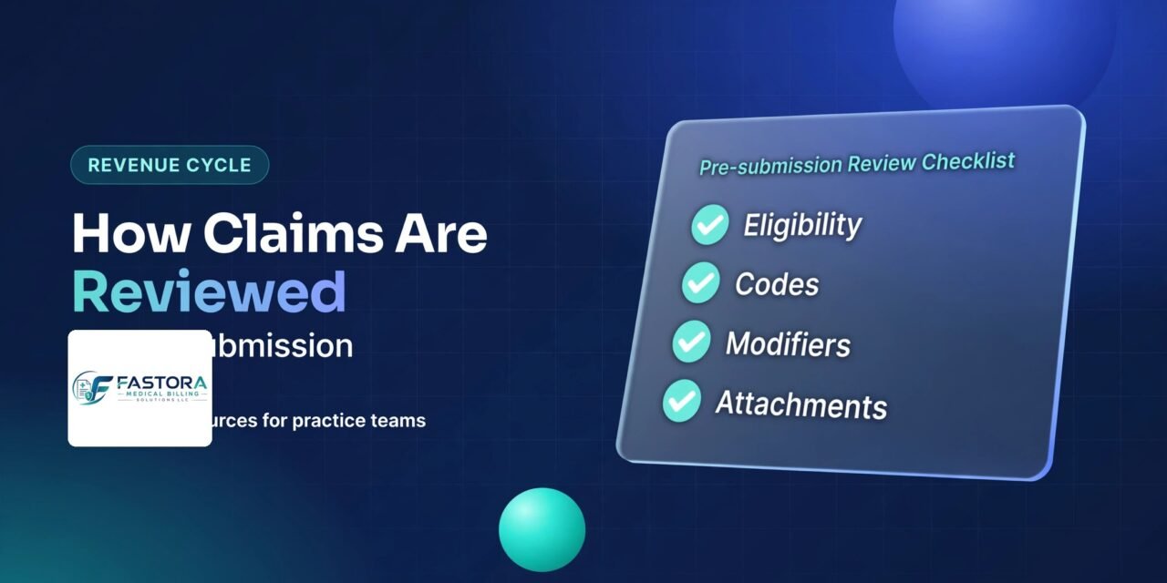How Claims Are Reviewed Before Submission
