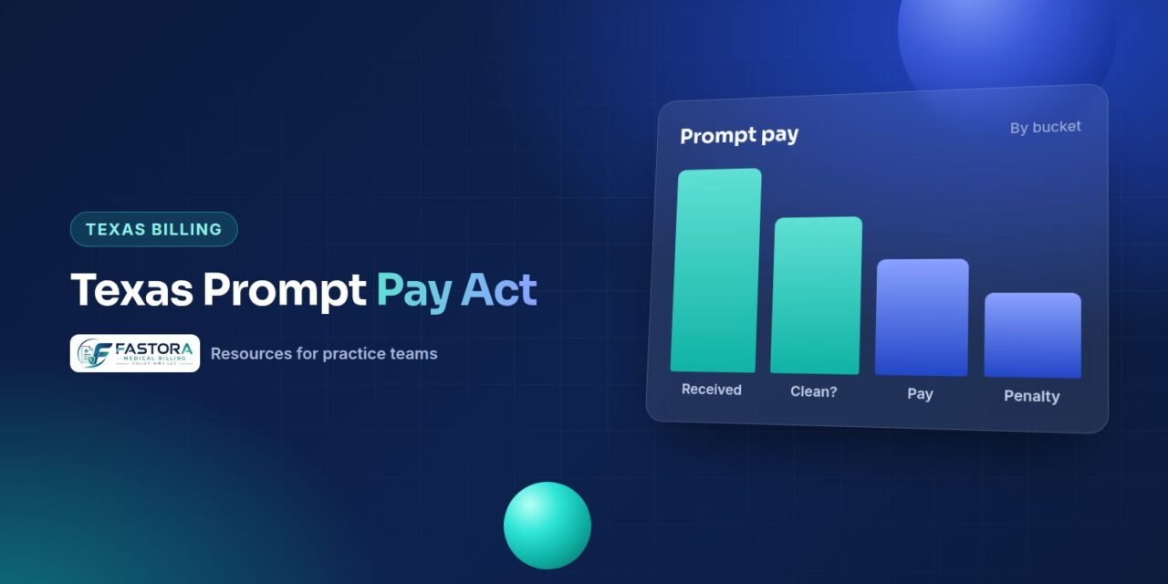 Illustration for the Fastora guide: Texas Prompt Pay Act: Deadlines & Penalties for Practices